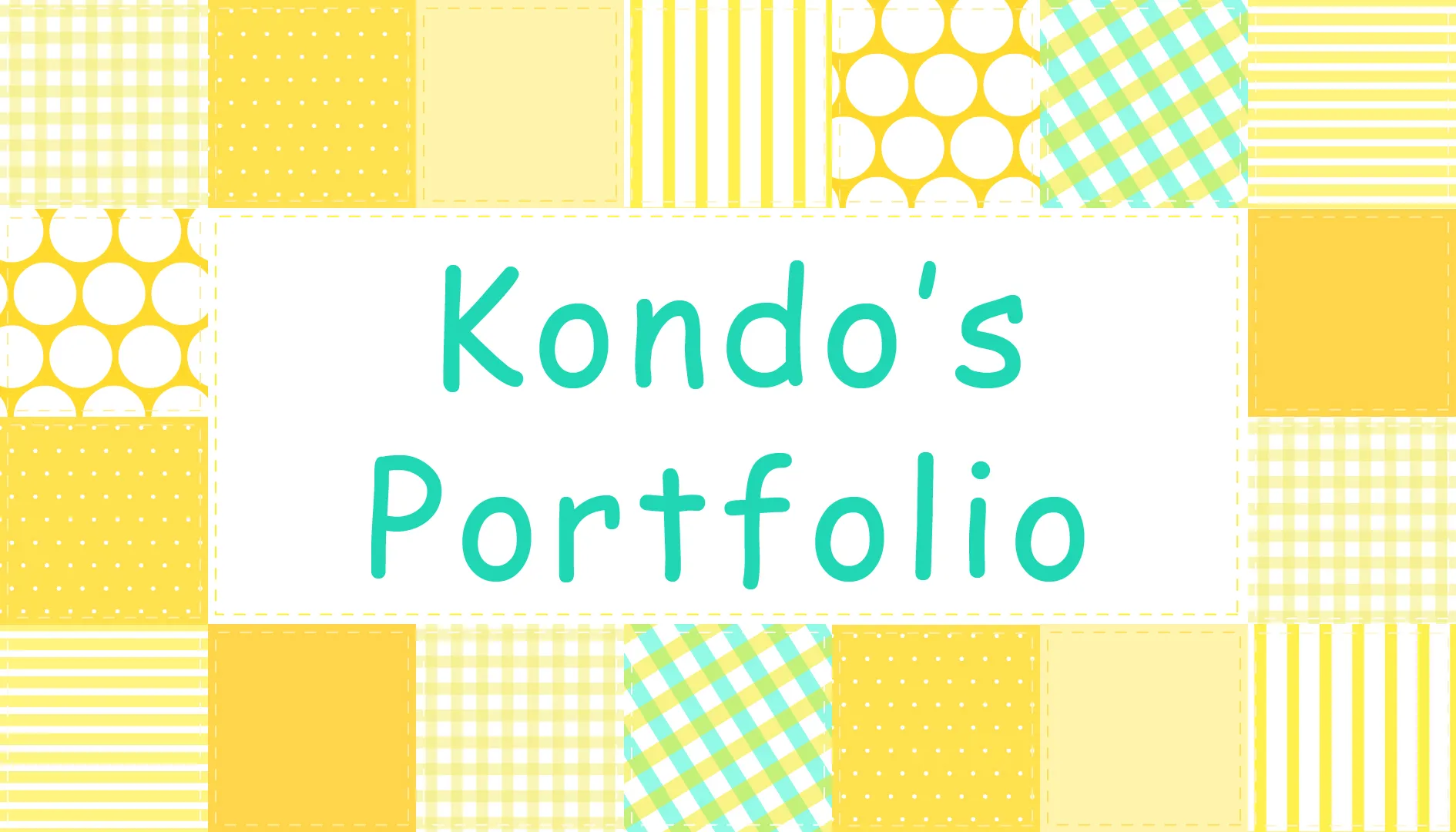 Kondo's Portfolio